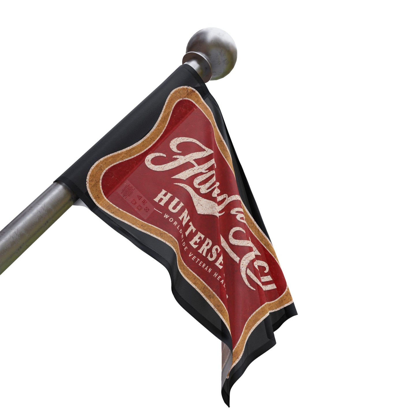 Hard to Kill HunterSeven Flag – Vintage Veteran Pride Outdoor Banner